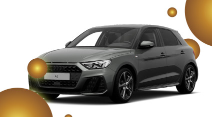 Audi A1 grijs