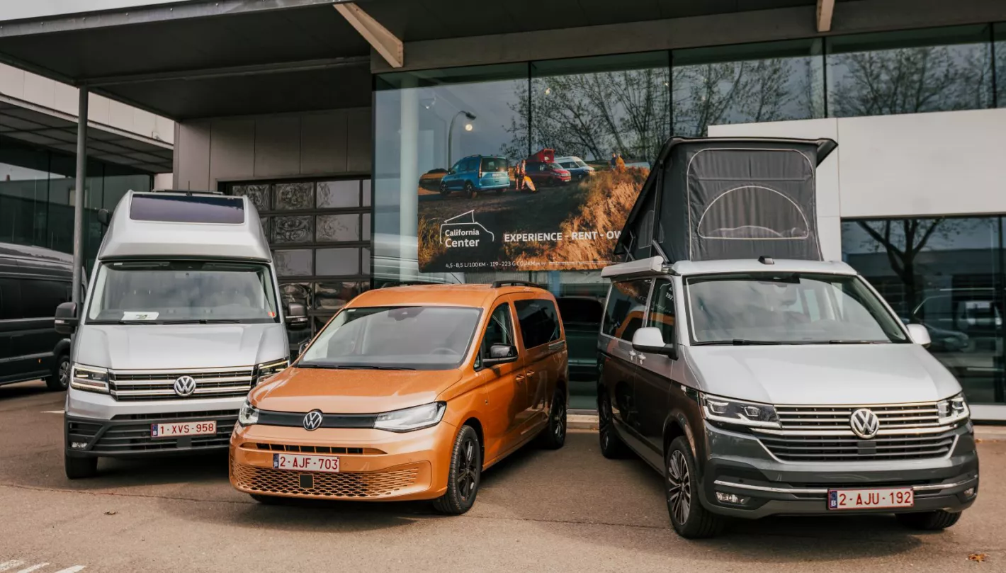 Volkswagen California modellen
