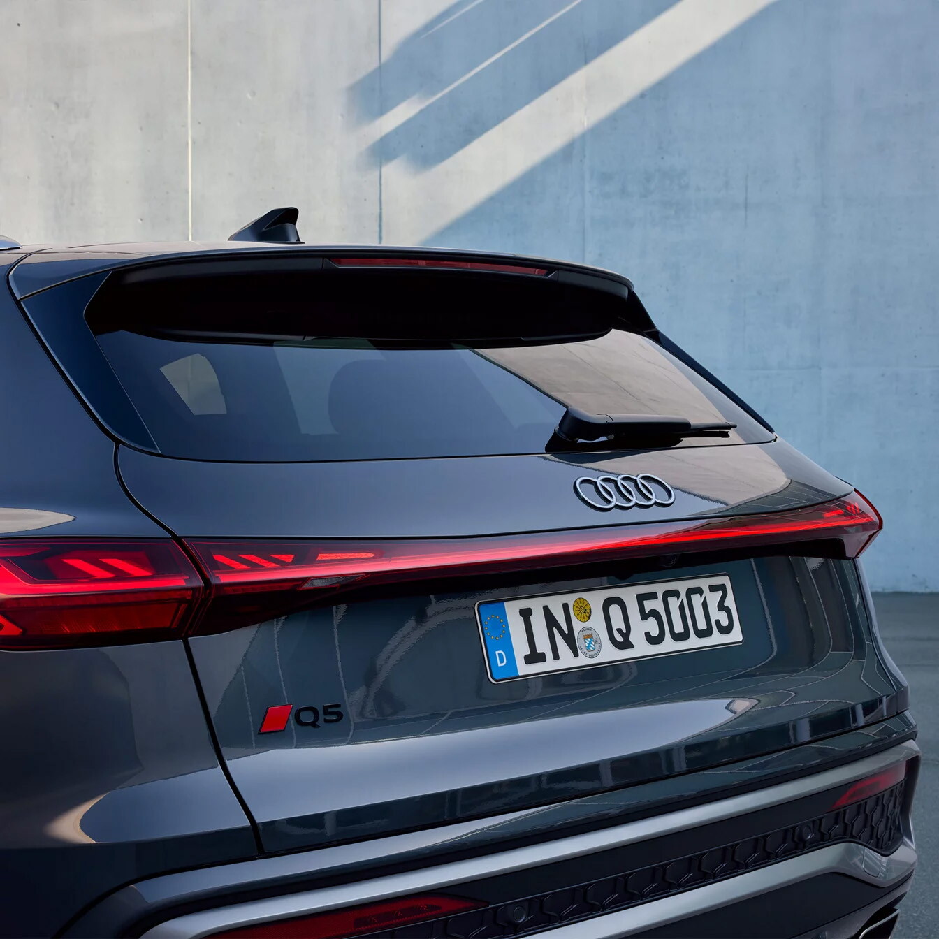 Audi Q5 SUV achterkant