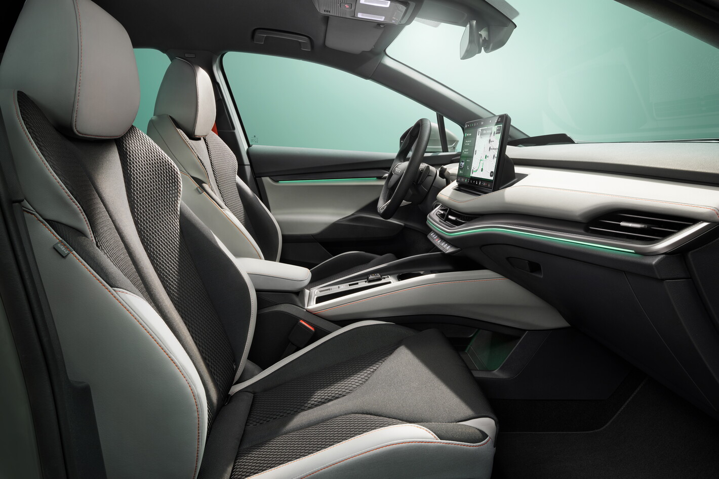skoda elroq interieur