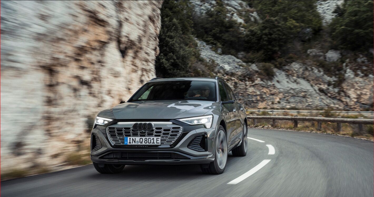 Audi Q8 e-tron snelheid
