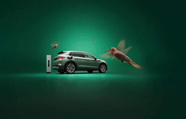 skoda elroq zijaanzicht