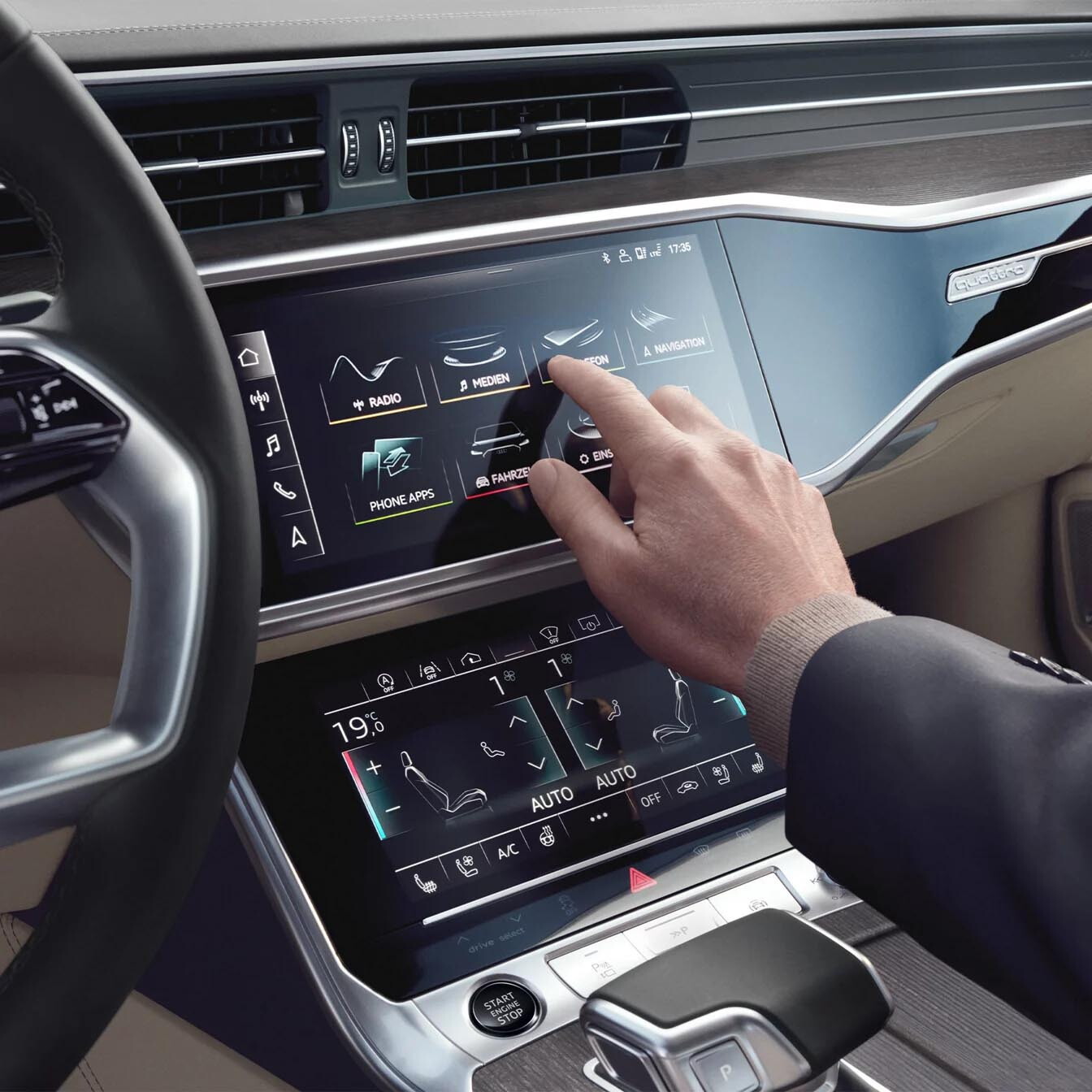 Audi A6 Berline infotainment