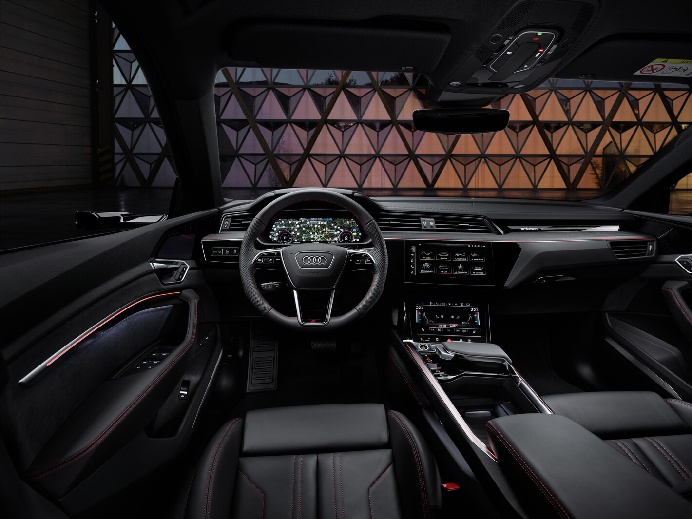 Audi Q8 e-tron interieur