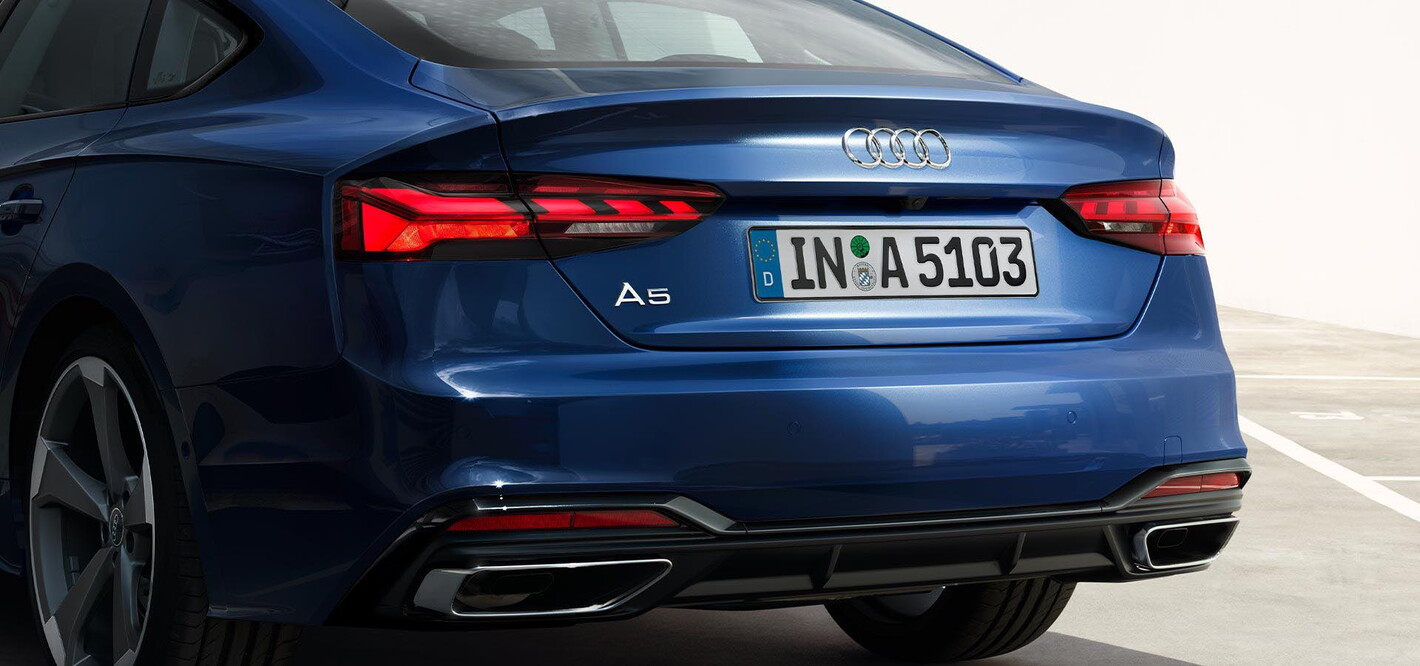 Audi a5 sportback achterkant