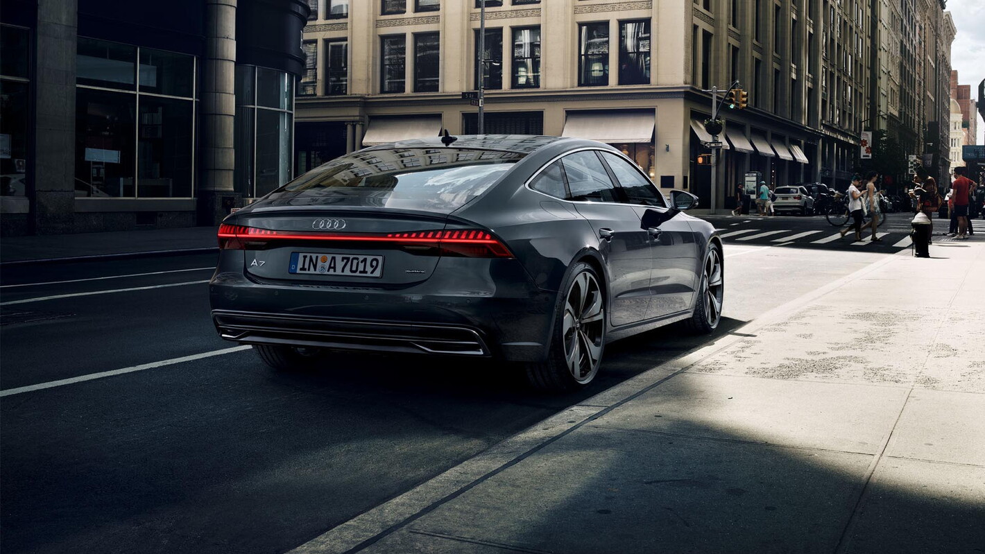 Audi A7 sportback achterkant