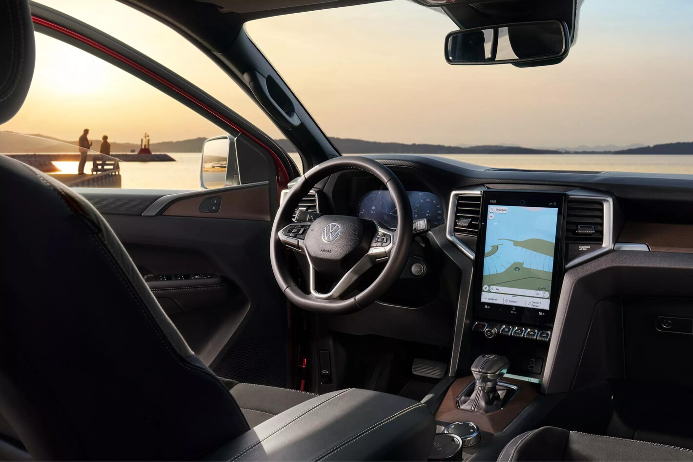 Volkswagen bedrijfsvoertuigen Amarok slimme assistentiesystemmen