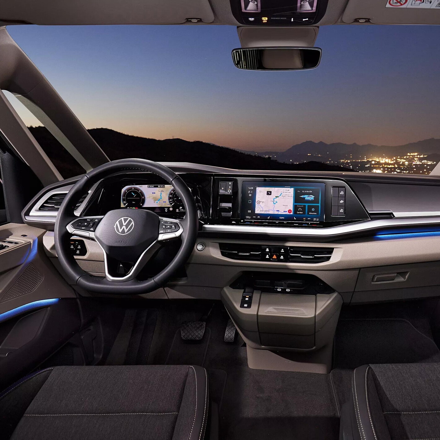 Volkswagen bedrijfswagens california digitale cockpit