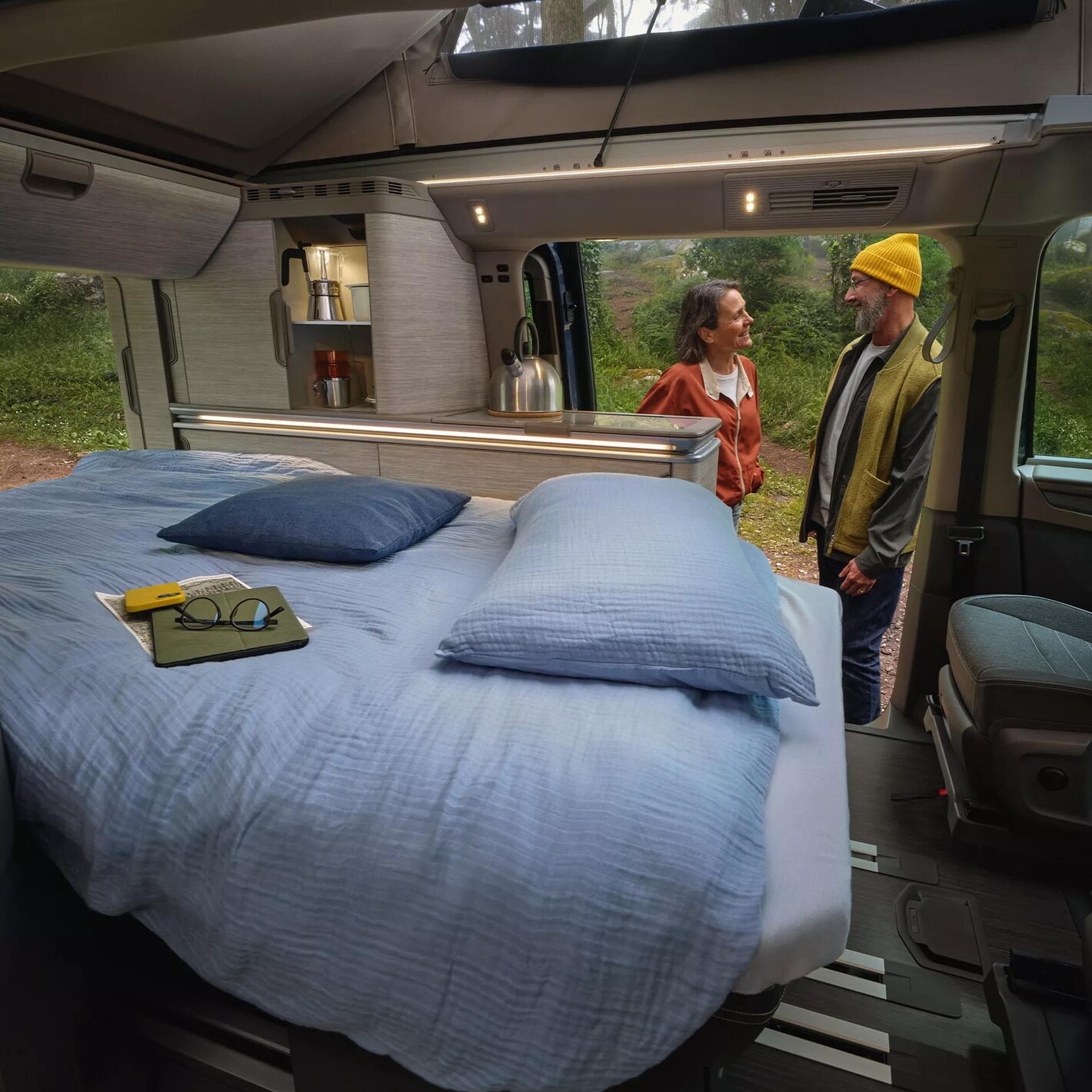 Volkswagen bedrijfswagens california bed voor 2 personen