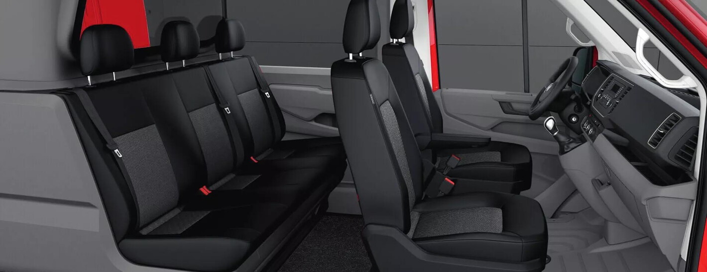 Volkswagen bedrijfswagen crafter dubbele cabine