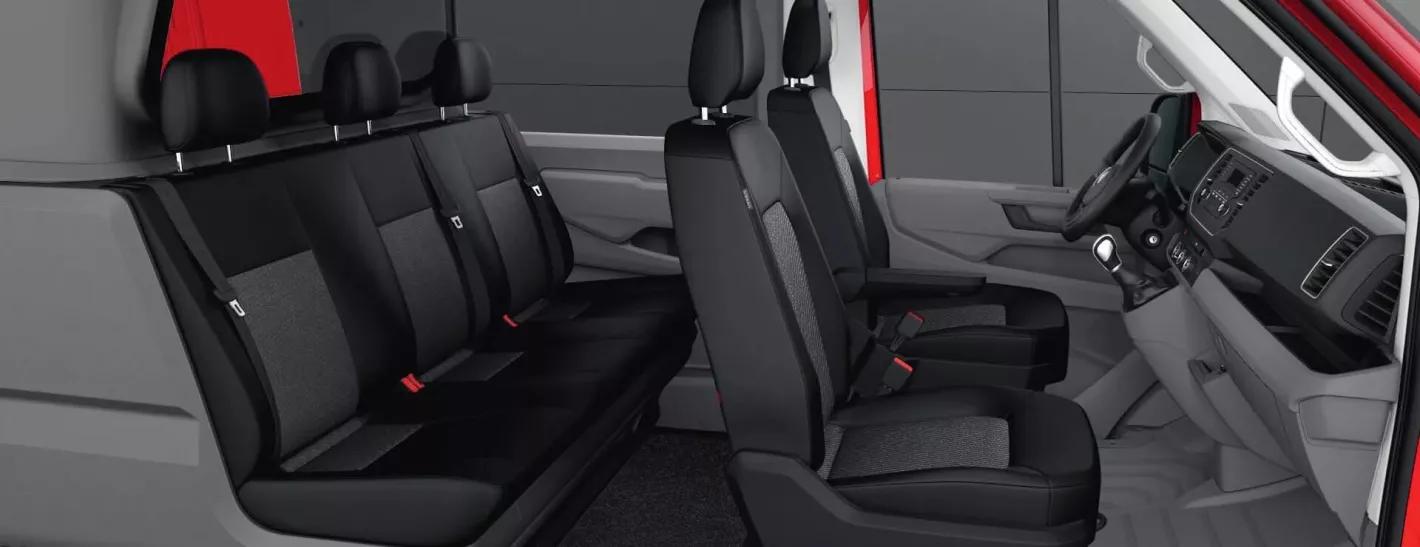 Volkswagen bedrijfswagen crafter dubbele cabine