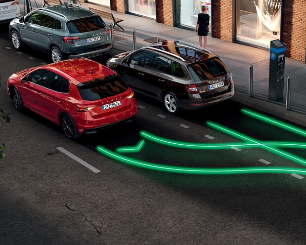 Skoda Fabia rijhulpsysteem