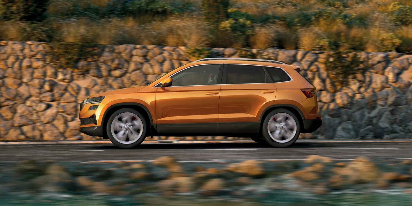 Skoda Karoq oranje