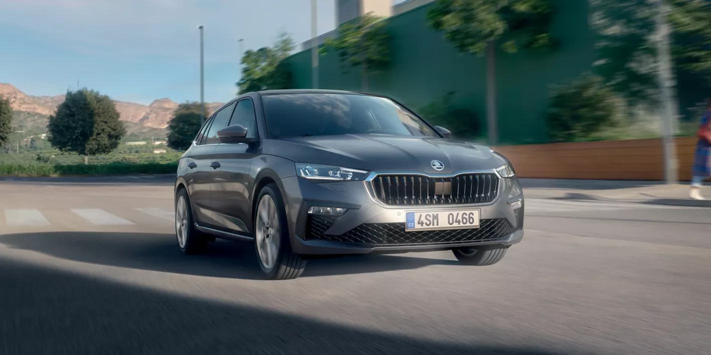 Skoda Scala exterieur grijs