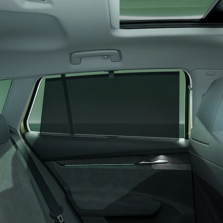 skoda enyaq coupé interieur achterbank