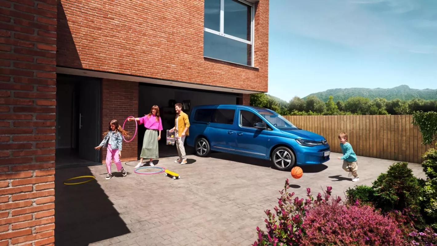 Volkswagen bedrijfsvoertuigen caddy stijlvol design