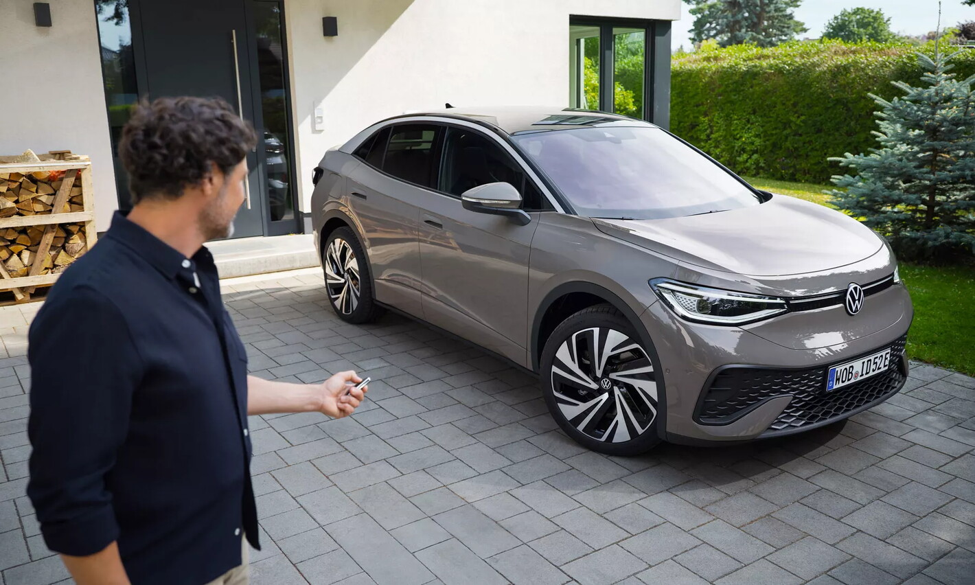 Grijze Volkswagen ID.5
