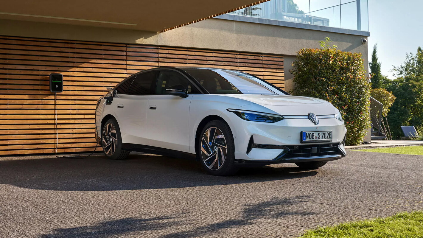 Volkswagen ID.7 aan het opladen