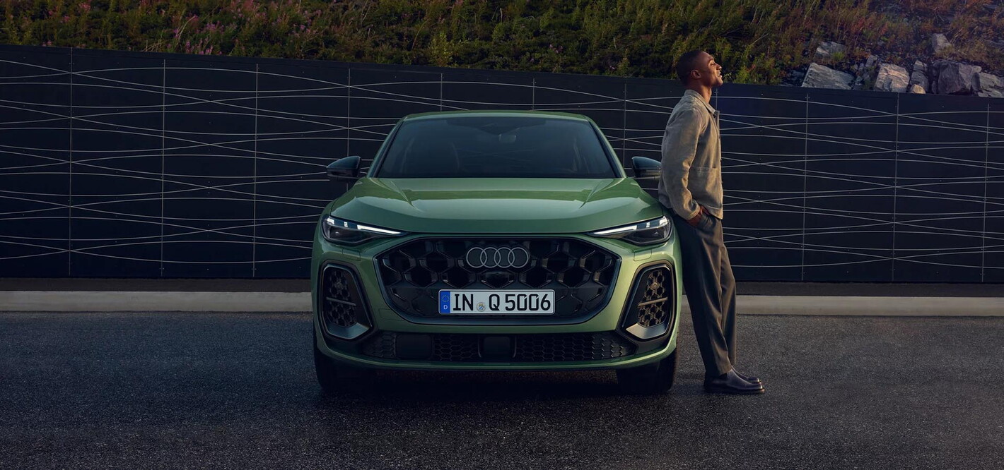Audi Q5 Sportback groen