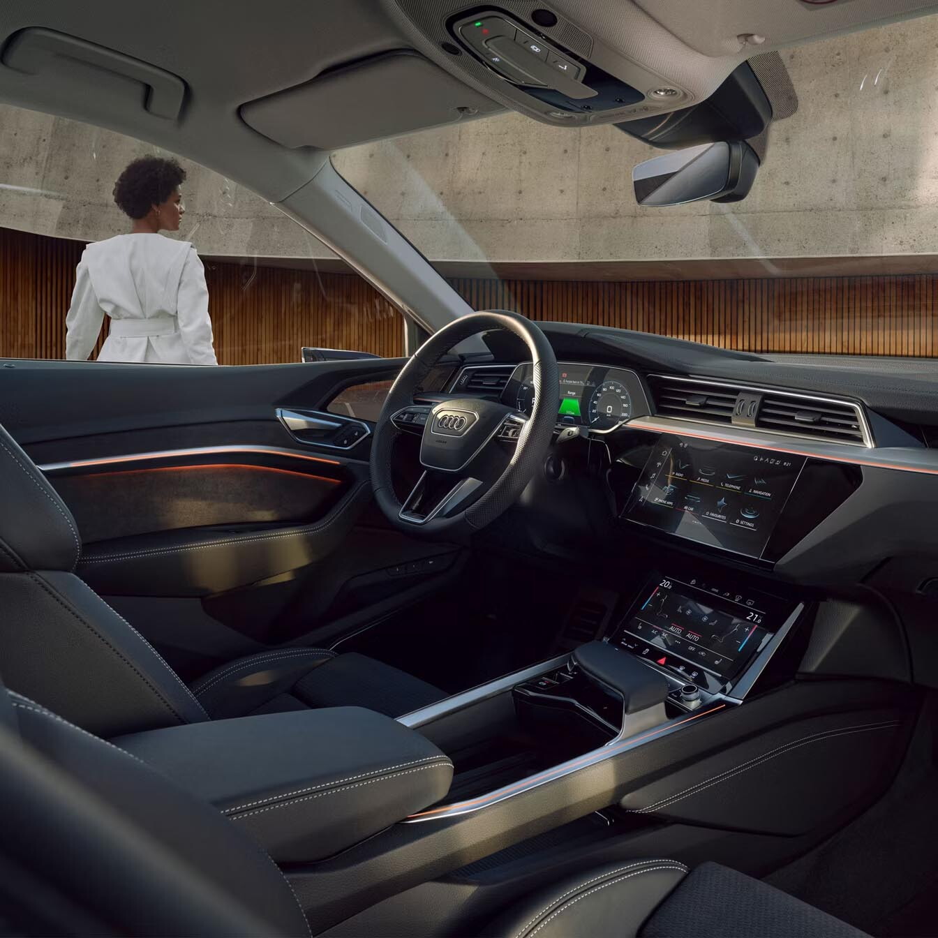 interieur Q8 sportback e-tron