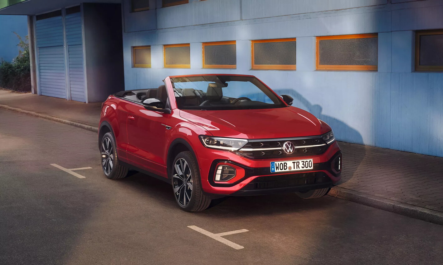 Rode Volkswagen T-Roc