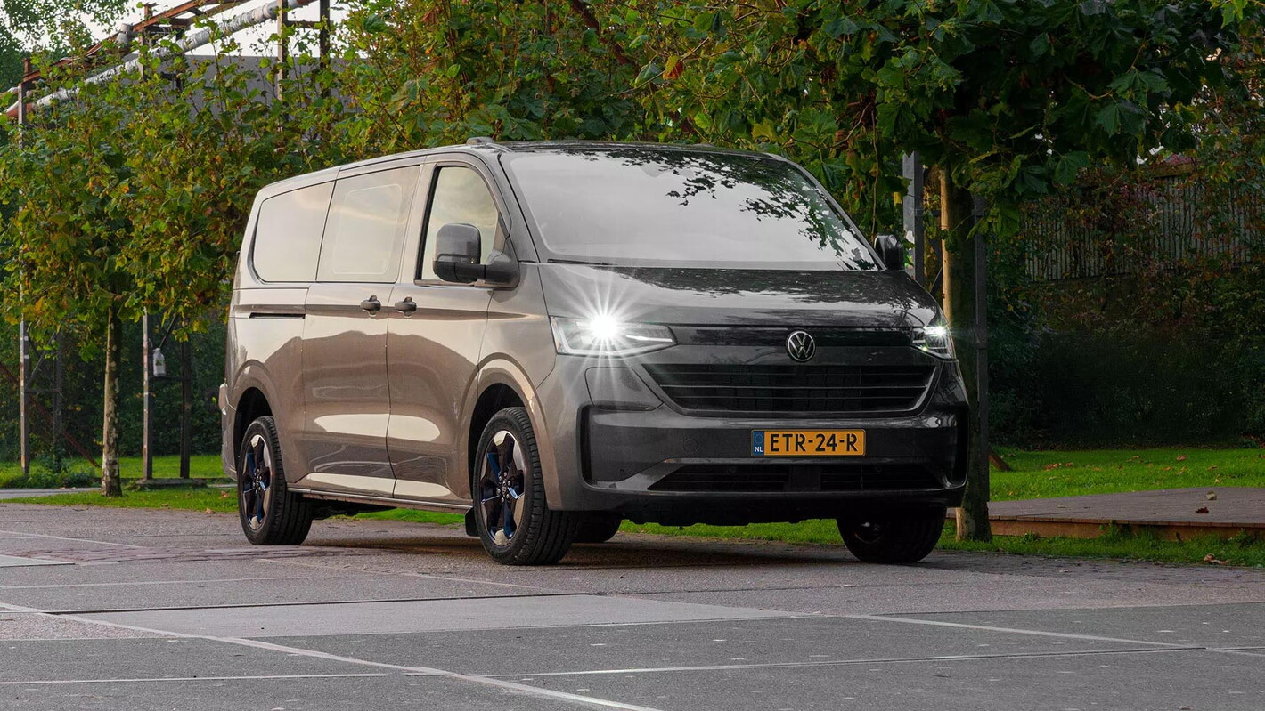 Volkswagen bedrijfswagen nieuwe e-transporter
