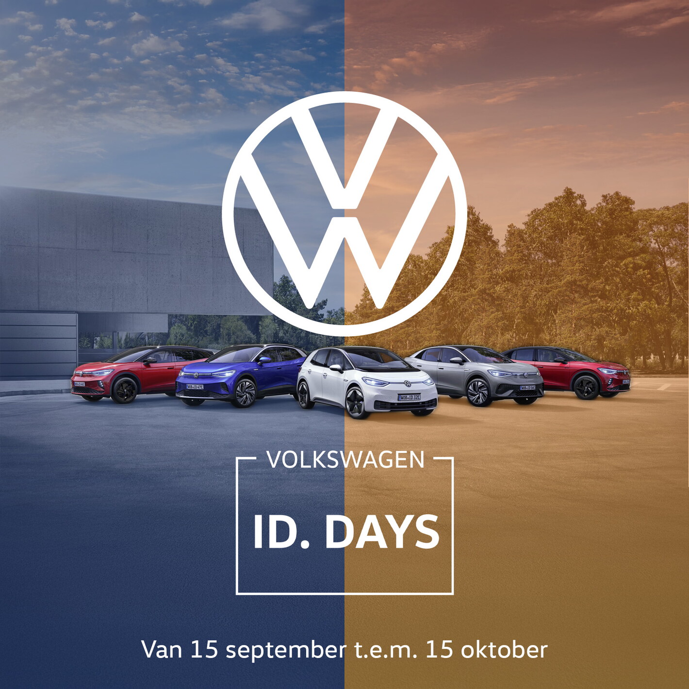 VW ID. Days - Van 15 september tot 15 oktober - Autobedrijf Deckx-team